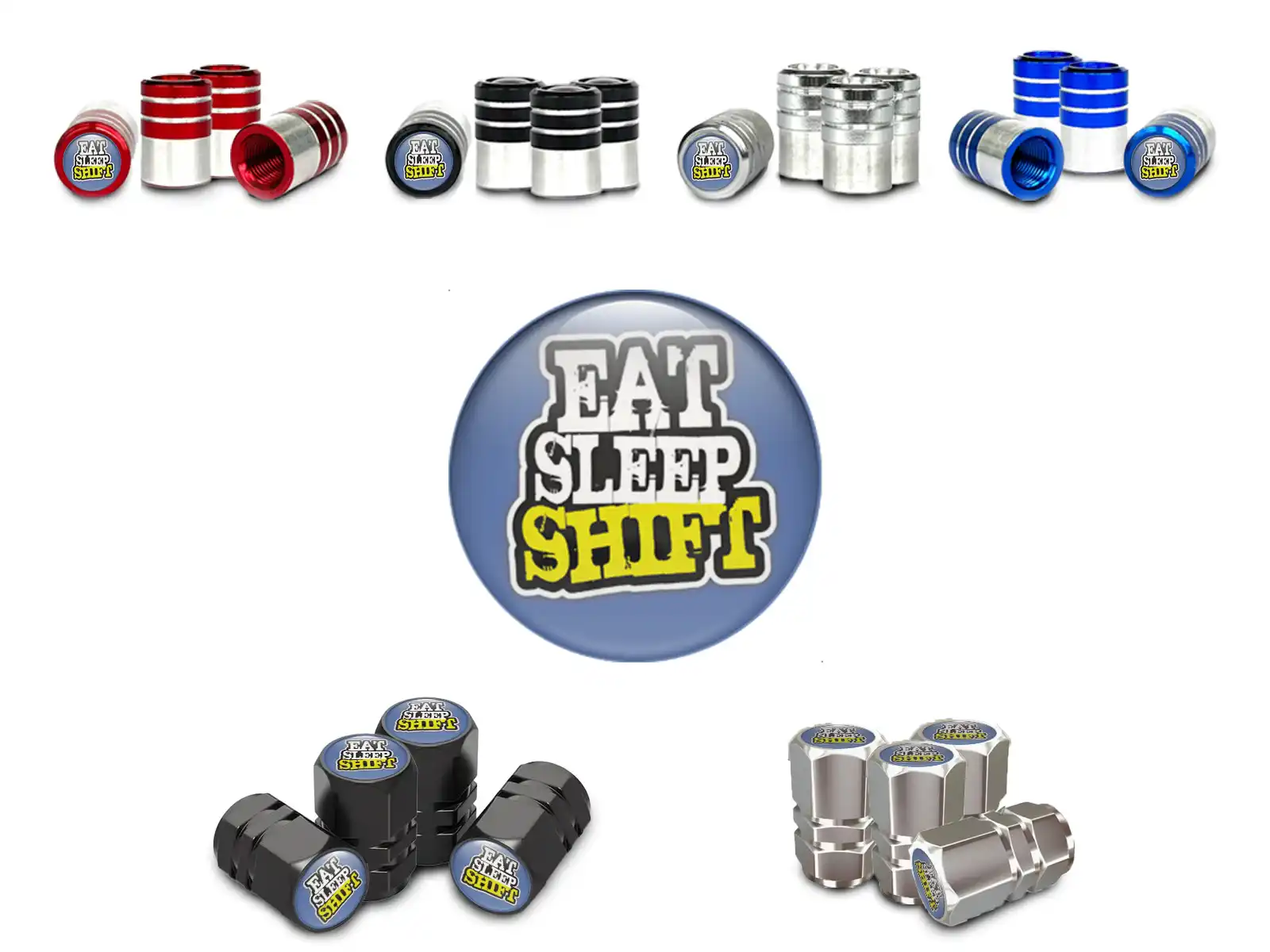 Valve Stem Caps Bicycle Durable Finish